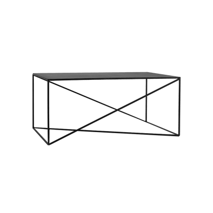 Couchtisch MEMO METAL 100x60 Schwarz