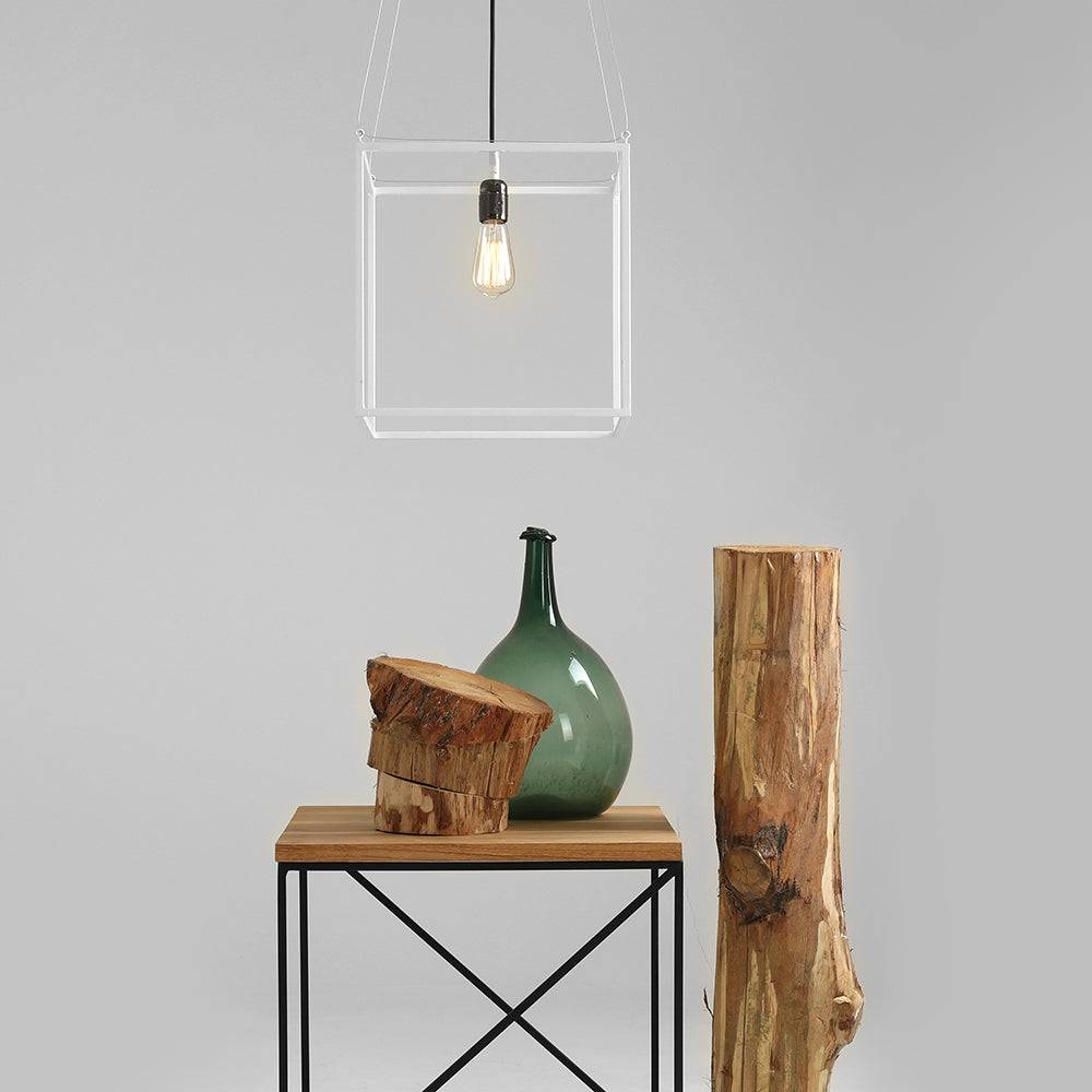 Lampe METRIC S - Weiß