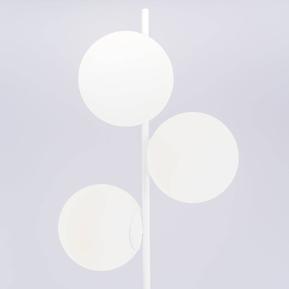 Lampada da Terra BOBLER Bianca