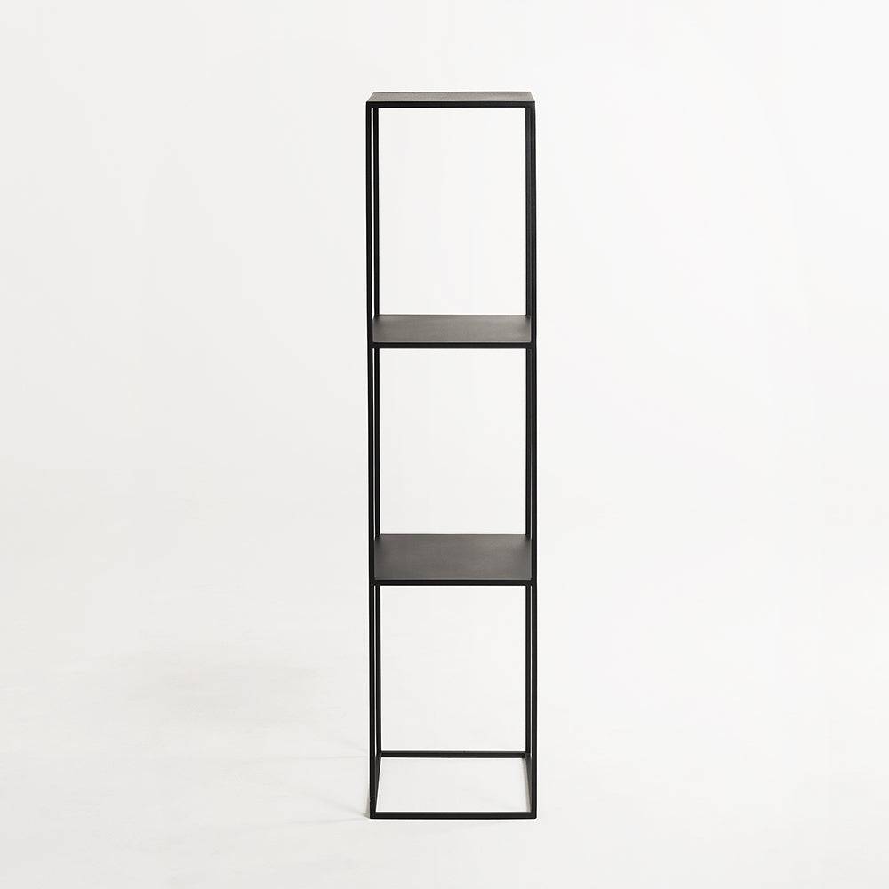 Libreria TENSIO PILLAR 3F 140x30, nero