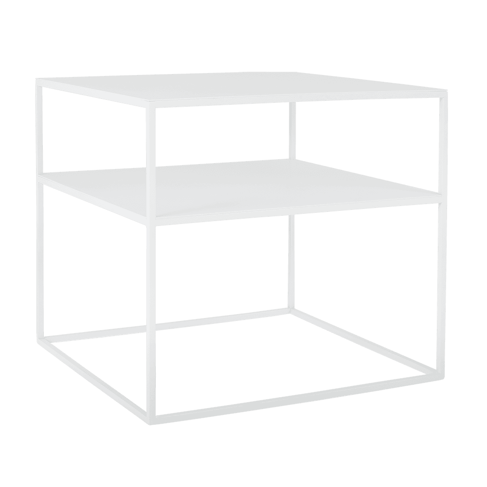 Couchtisch TENSIO 2 Floor Metal 50 - Weiß