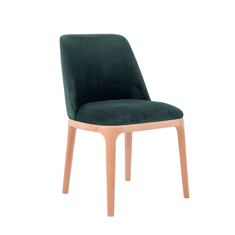 Sedia LULU - Verde Bottiglia