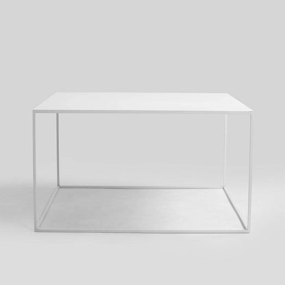 Tavolino Tensio Metal 80 Bianco