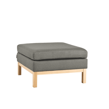 Pouf AMBIENT WOOD – Quarz, Natur
