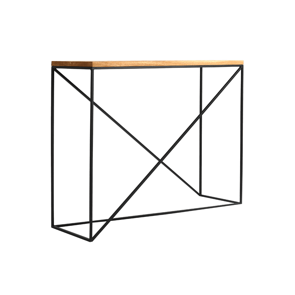 Consolle MEMO LEGNO MASSELLO 100 Nero