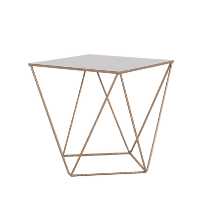 Tavolino DARYL METAL 60, oro