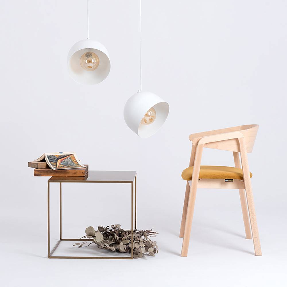 Tavolino Tensio Metal 50 Oro
