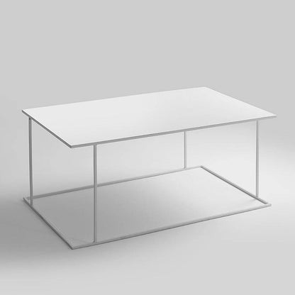 Couchtisch WALT METAL 100x60 Weiß