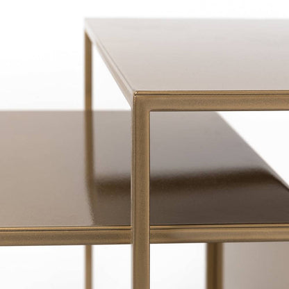 Set Tavolini 2WALL TRIO METAL, oro