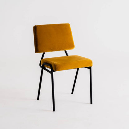 Sedia SIMPLE - passion fruit, nero
