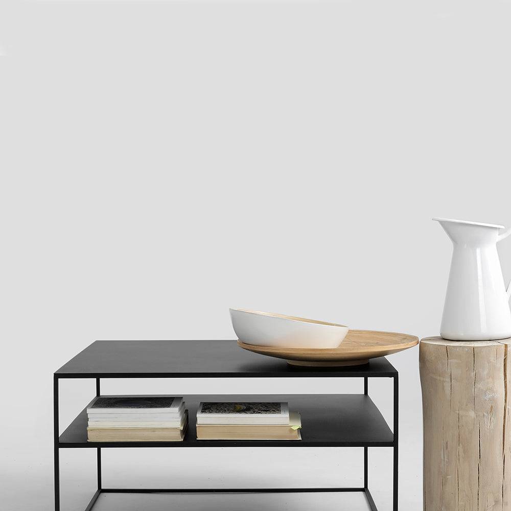 Tavolino Tensio 2 Floor Metal - nero