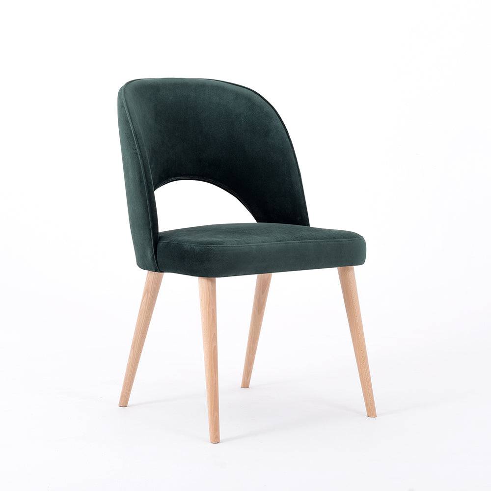 Sedia BUKO - verde bottiglia