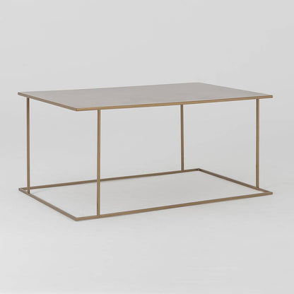Couchtisch WALT METAL 100x60, gold
