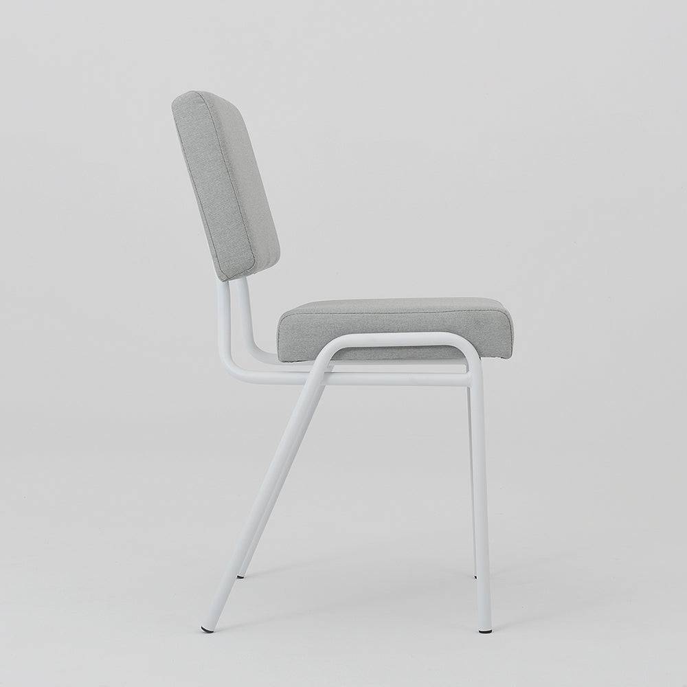Sedia SIMPLE - platino, bianco