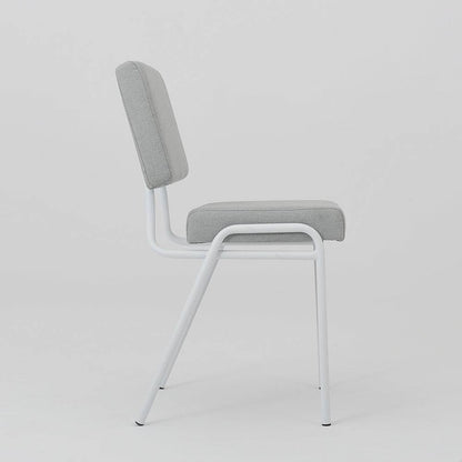 Sedia SIMPLE - platino, bianco
