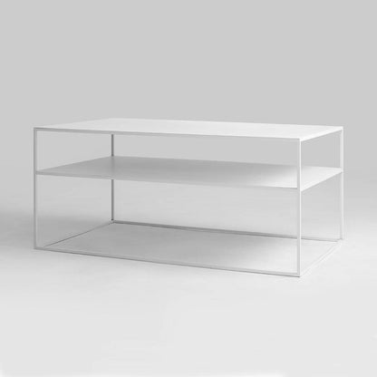 Couchtisch TENSIO 2 FLOOR METAL 100x60, weiß