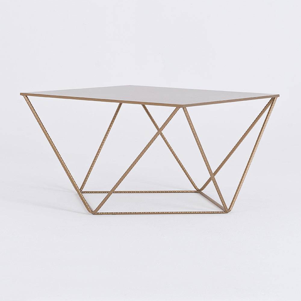 Tavolino DARYL METAL 80, oro