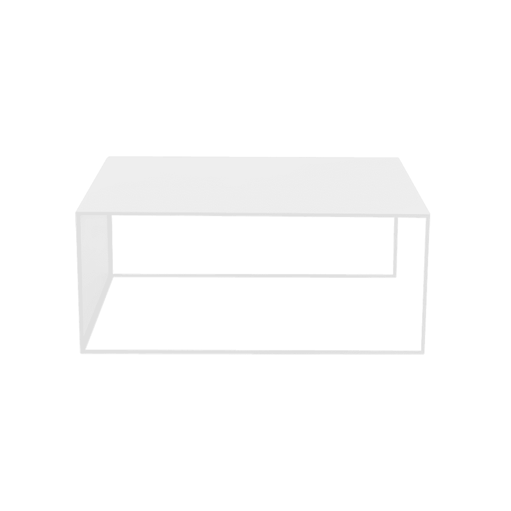 Tavolino 2WALL METAL 100x60, bianco