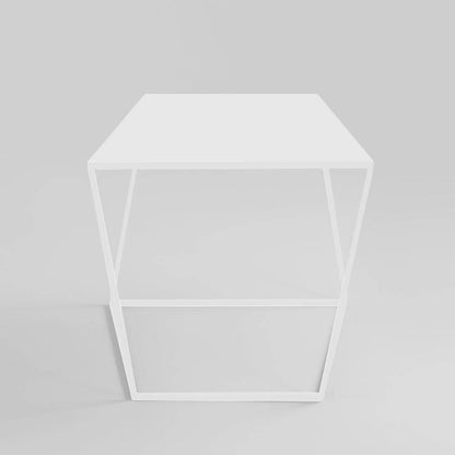 Tavolino ZAK METAL 50 bianco