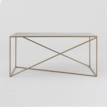Beistelltisch MEMO METALL 100x60 Gold