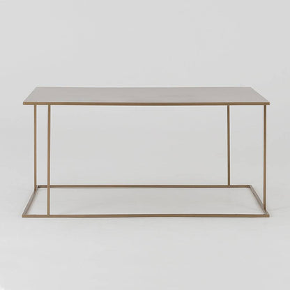 Couchtisch WALT METAL 100x60, gold