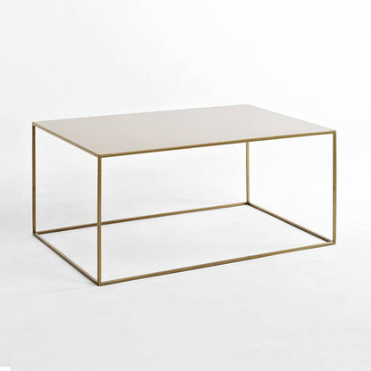 Tavolino TENSIO METAL 100x60, oro
