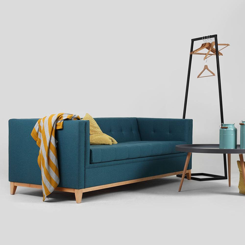 Schlafsofa 3-Sitzer BY TOM, Meeresbrise – Natur