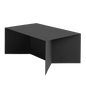 OLI METAL Coffee Table 100x60, black