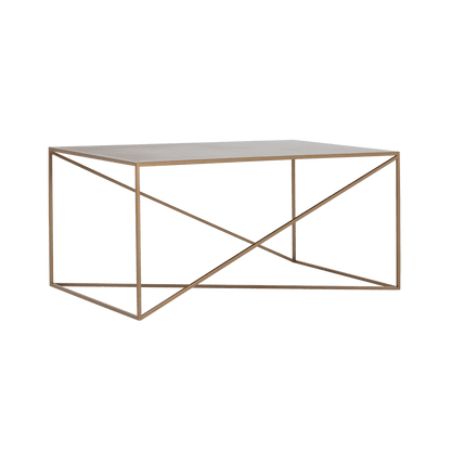 Beistelltisch MEMO METALL 100x60 Gold