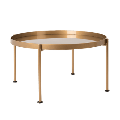 Couchtisch HANNA METAL 60 – Gold