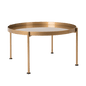 Coffee Table HANNA METAL 60 - Gold