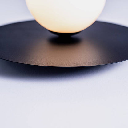 Lampada da Tavolo SKIVA BALL S nero