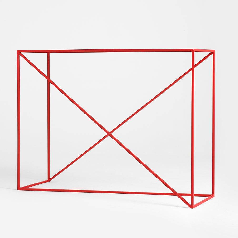 Credenza MEMO METAL 100 rosso