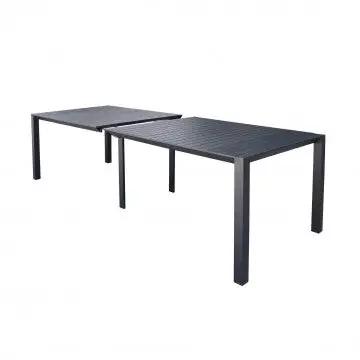 Consolle Antracite Struttura in Alluminio Verniciato 85 x 51,50/104/156/208/260