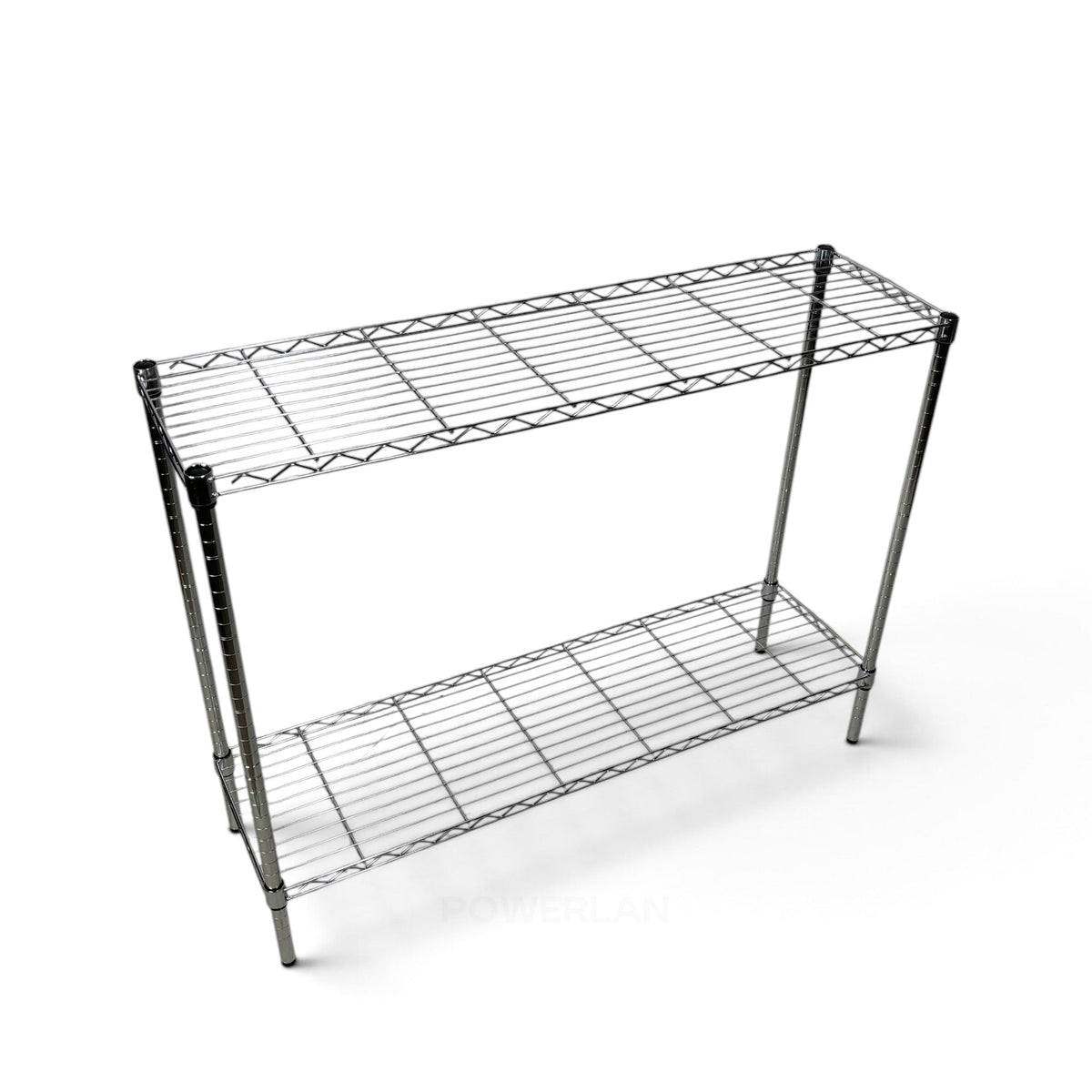 Scaffale Metallika H 92cm  – 2 Ripiani 122×45 cm