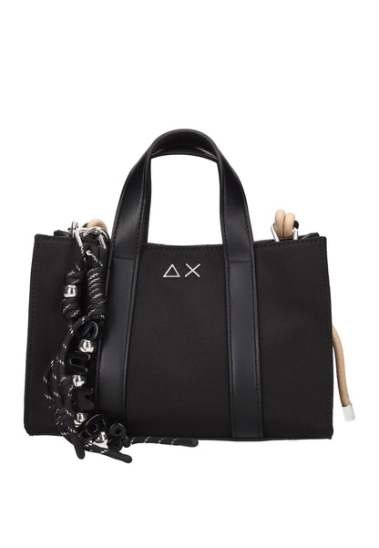 Mini Bag SUN68 Everyday in Tessuto – Borsa a Mano Quotidiana con Charm