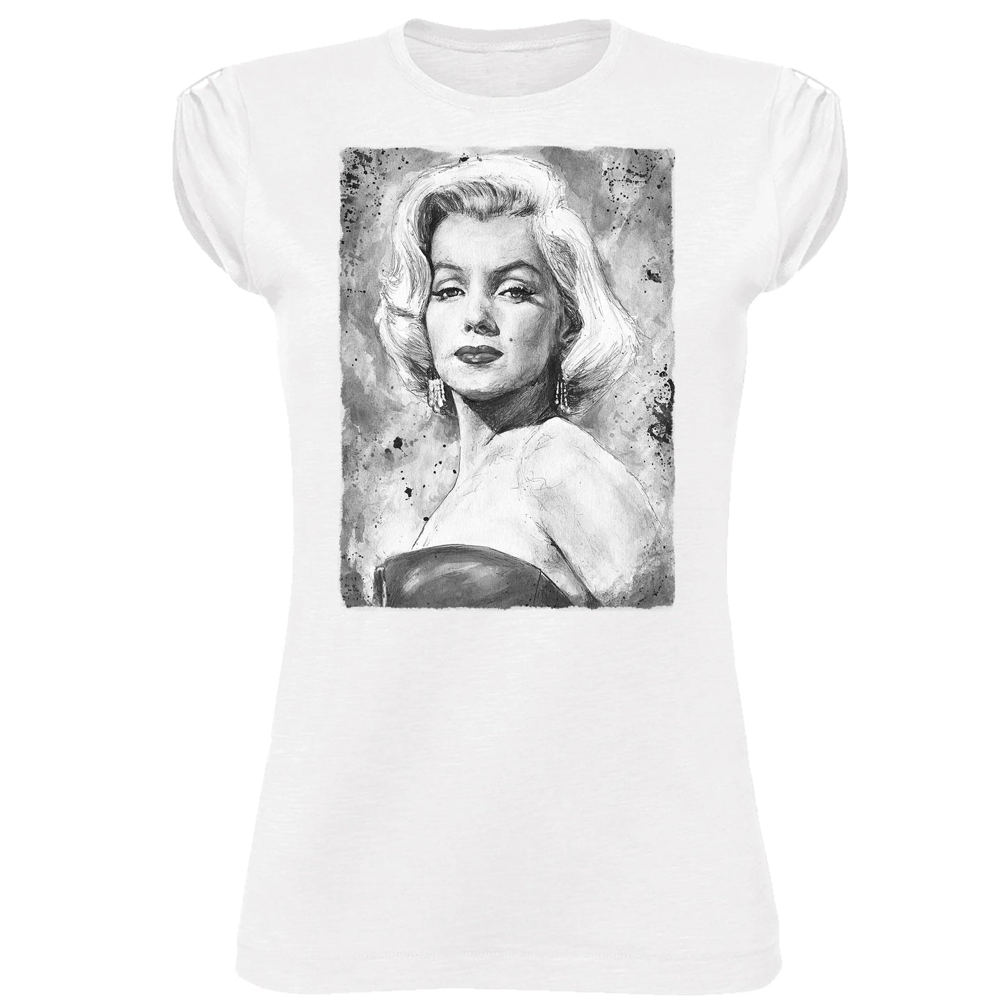 Marilyn Monroe T-Shirt Donna | Urban Slub Cotone Bio