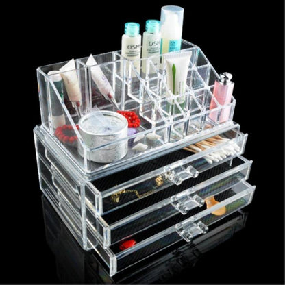 DISPLAY-BOX BEHÄLTER FÜR MAKE-UP ORGANIZER KOSMETIKSTÄNDER LIPPENSTIFT