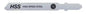 3 Bosch D.Grossi HSS blades