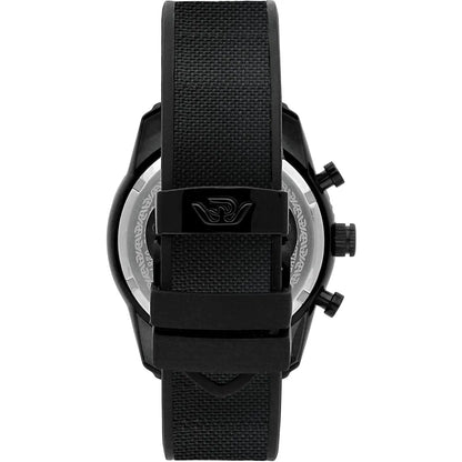 Philip Watch Blaze – Quarz-Chronograph Swiss Made, Schwarz/IP Schwarz, 45mm – R8271615002