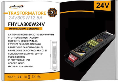 STABILISIERTES SLIM NETZTEIL 24V 300W SCHALTNETZTEIL 12.5MHA KAMERAS