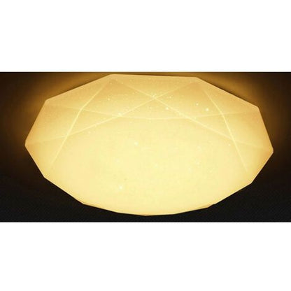 LED-Deckenleuchte 18W Diamant Sternenhimmel-Effekt | Warmweißes Licht 3000K