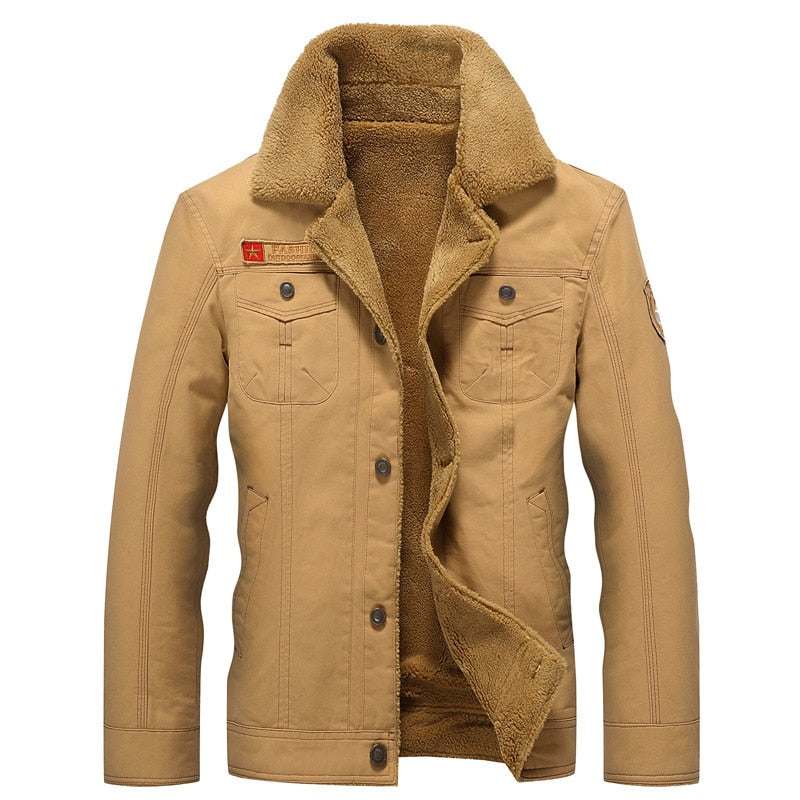 Giacca invernale uomo army military