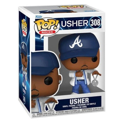 Funko Pop! Rocks - (308) Usher Yeah Vinyl Figure 9cm 2000s Rapper In Stock