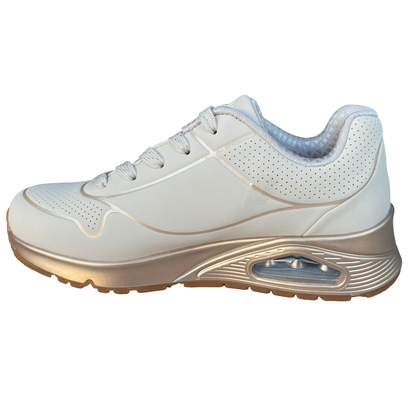 Skechers scarpa sneakers da ragazza  Uno Gen1 Cool Heels 310538L/NAT naturale