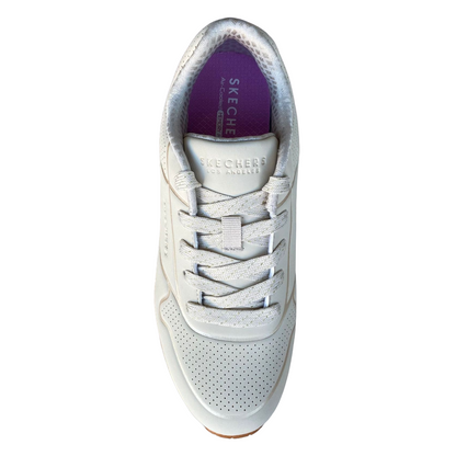 Skechers scarpa sneakers da ragazza  Uno Gen1 Cool Heels 310538L/NAT naturale