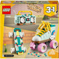 Lego Creator 3In1 Roller Skate Convertible Into Skateboard/Radio Building Set 342Pcs