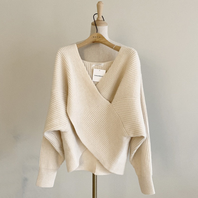 Maglione a maniche lunghe Pullover Autunno Inverno Stile coreano Maglione lavorato a maglia