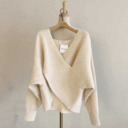 Maglione a maniche lunghe Pullover Autunno Inverno Stile coreano Maglione lavorato a maglia