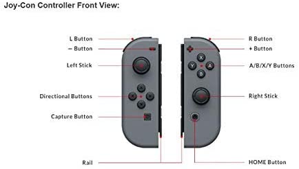 Joy-Con Coppia Controller Nintendo Switch Rosa /Giallo Pastello Pad Joystick